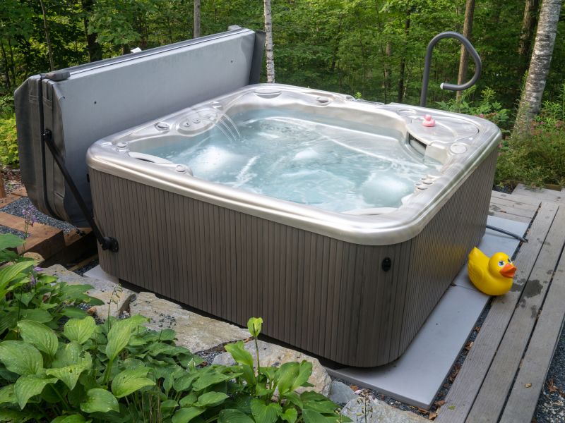 Completed Hot Tub Setup